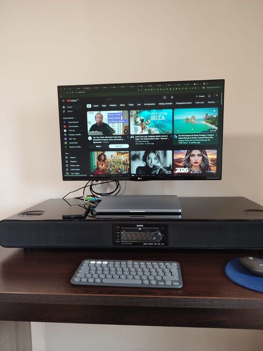 Sistem Home Cinema Soundbase DVD  7. 1 +4  Mp3/ MPEG, 4 /CD,