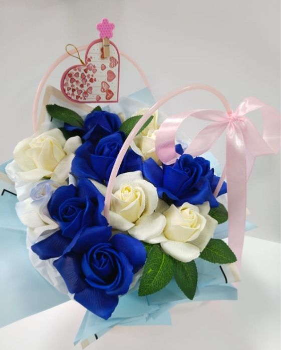 Мыльные розы букет