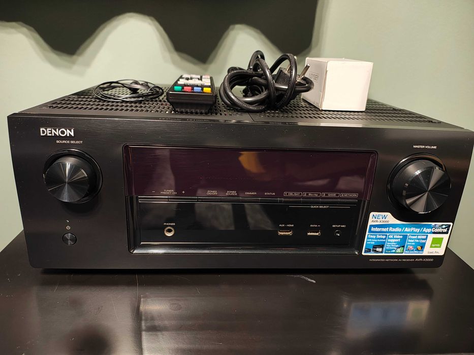 Denon Avr X3000 105 W/canal 7.1 canale,4K