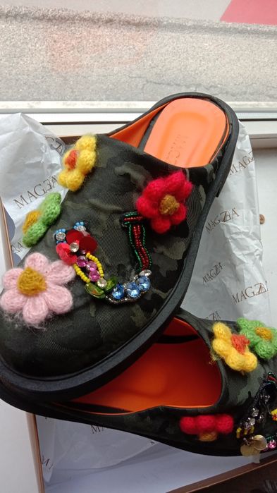 Женскии обувь стильный сабо