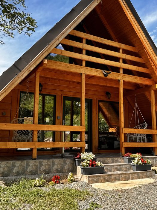 Cabana A-Frame de închiriat, 2 dormitoare – Sălciua, județul Alba