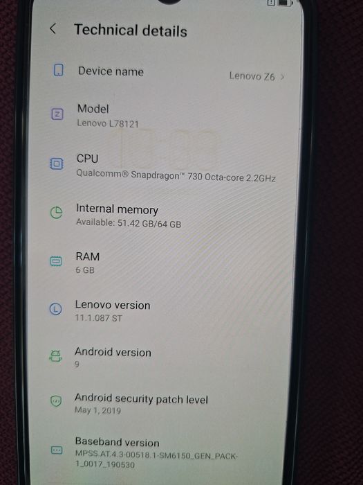 Vând 2 telefoane Lenovo Z6 si K6 Note preț fixx