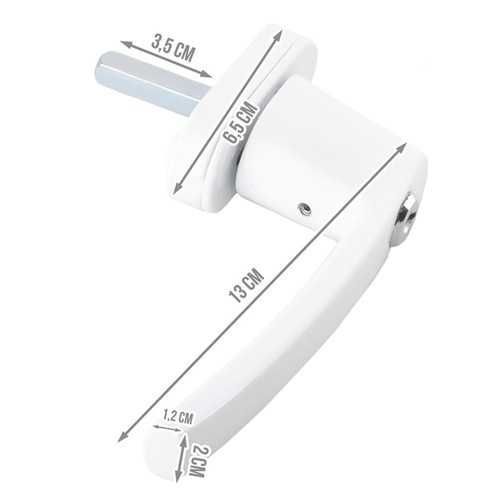 Дръжка за прозорец с ключ / Дръжка за пвц дограма