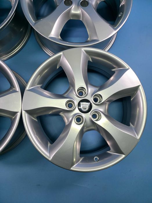 Jante Aliaj 5x114.3 17'' - OEM Dacia Duster - 6.5J ET 40 Silver Chrome