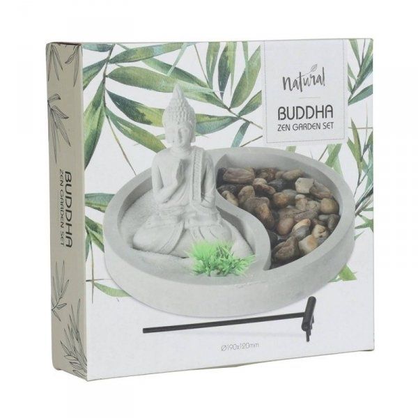 Мини дзен градинка с Буда