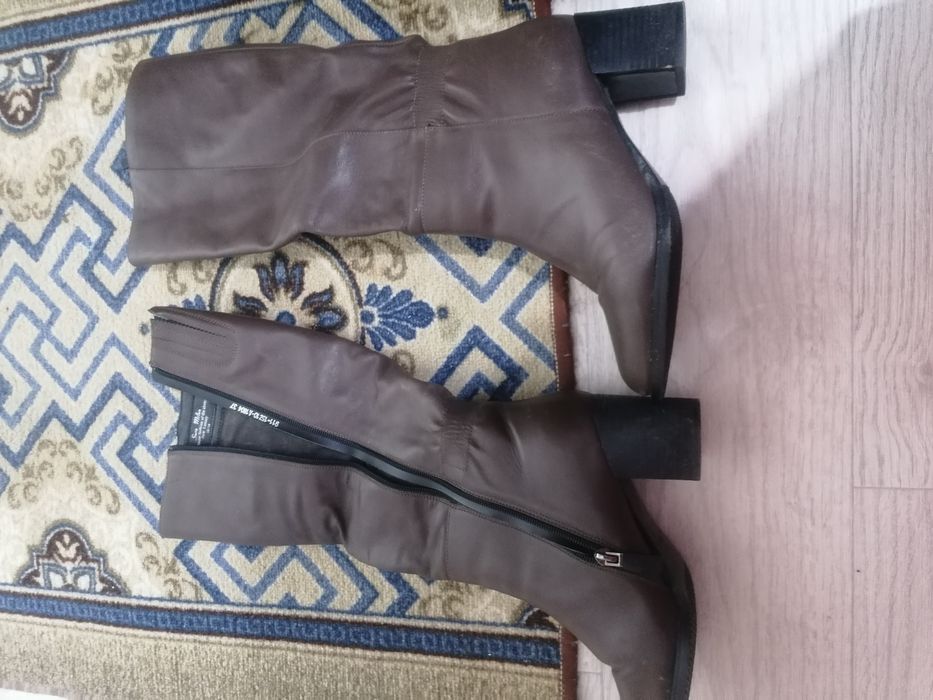 Сапоги кожаные,,