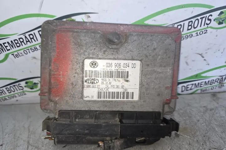 Calculator motor ECU Volkswagen VW Polo 2006 1.4 FSI MT (86 hp)