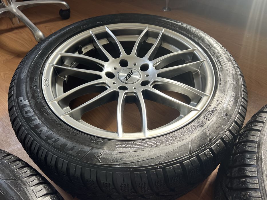 Set Jante Iarna Bmw Seria 7 F01 sau X3 F25 X4 F26 245 50 18 SENZORI