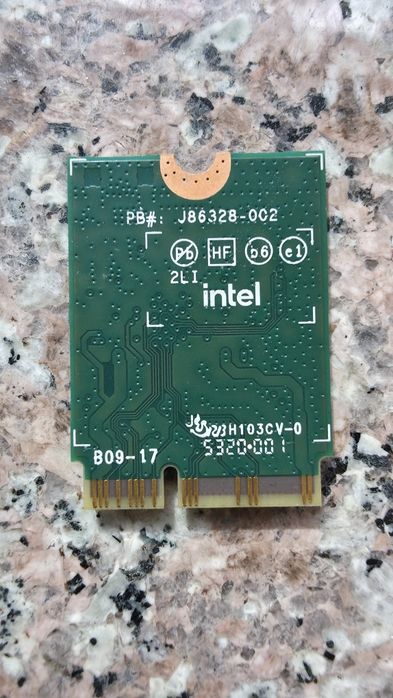 Placa Intel AX201 NGW WiFi 6 Bluetooth