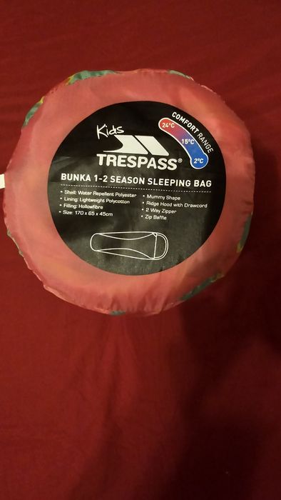 Sac de dormit Trespass Bunka, pentru copii