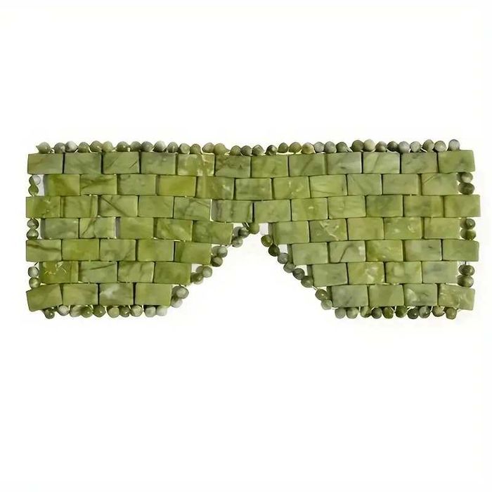 Masca faciala din pietre de jad - 2 buc