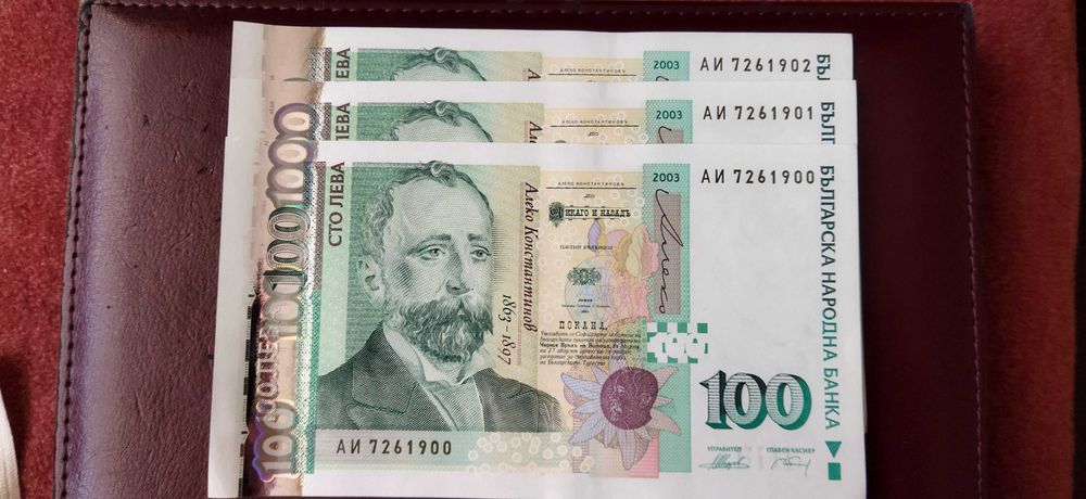 100 лева от 2003 година