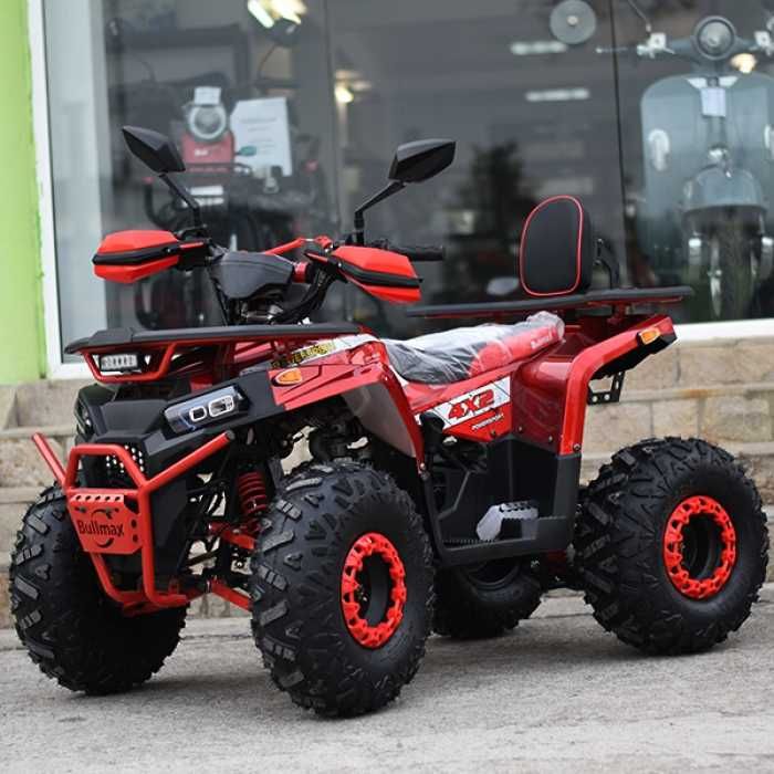 ПРОМОЦИЯ ATV BULLMAX POWERSPORT 150CC мощният мотор 2025г 8Гуми Теглич