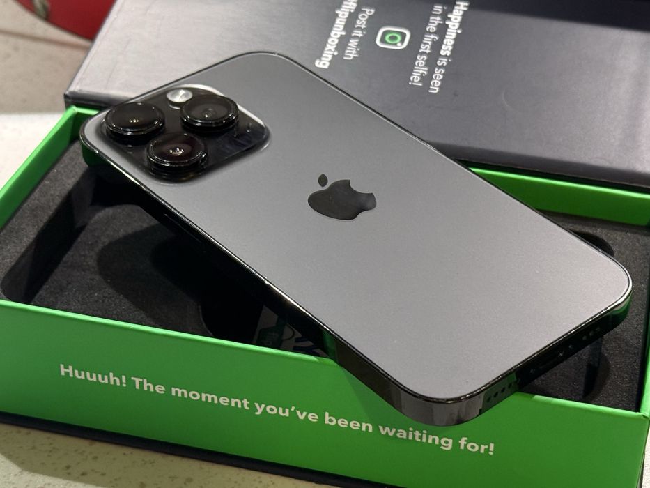 iPhone 14 Pro 256GB Space Black – Отличен, 100% Батерия.