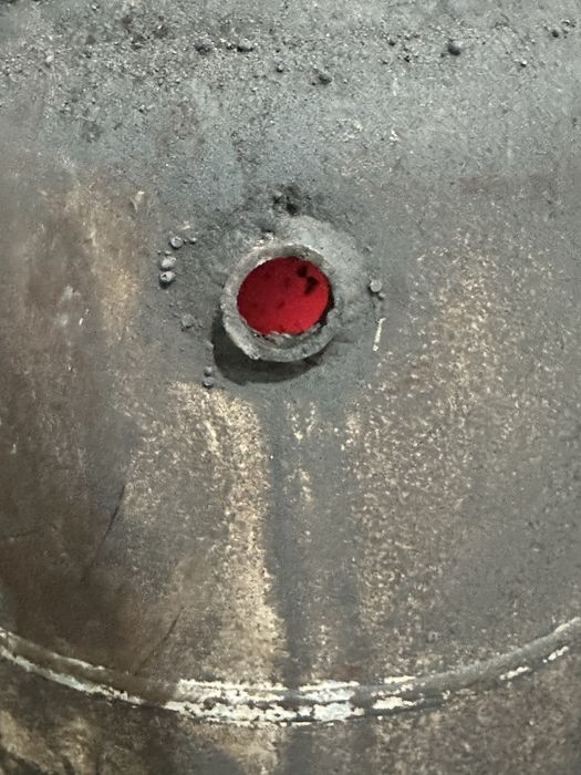 Печь на отработке!