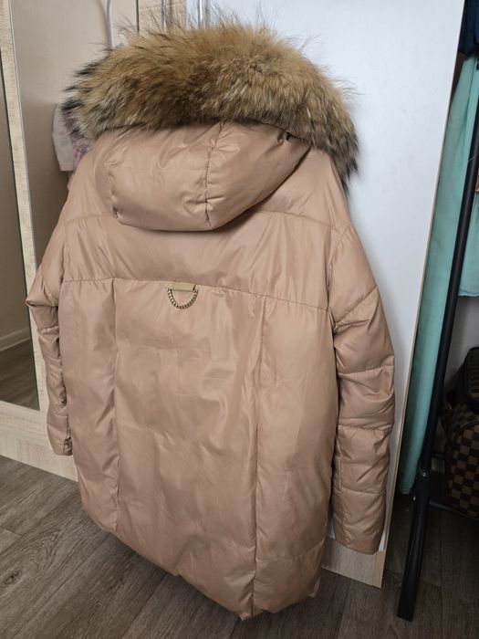 Зимний пуховик натуралка