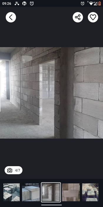 Газоблок перегородочные