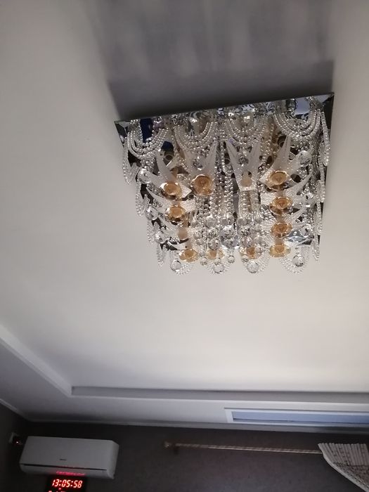 Люстра Квадратный 60 га 60 Пульти ва 5,6 позицияси бор