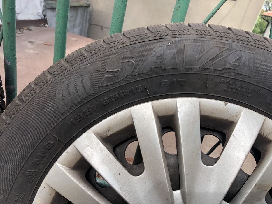 Зимни Гуми с Джанти/195/65/15 VW-Touran