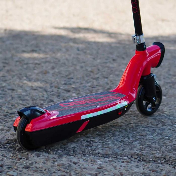 Trotineta electrica Kinderauto BJKL168, 45W, 12V 7Ah roti moi RED