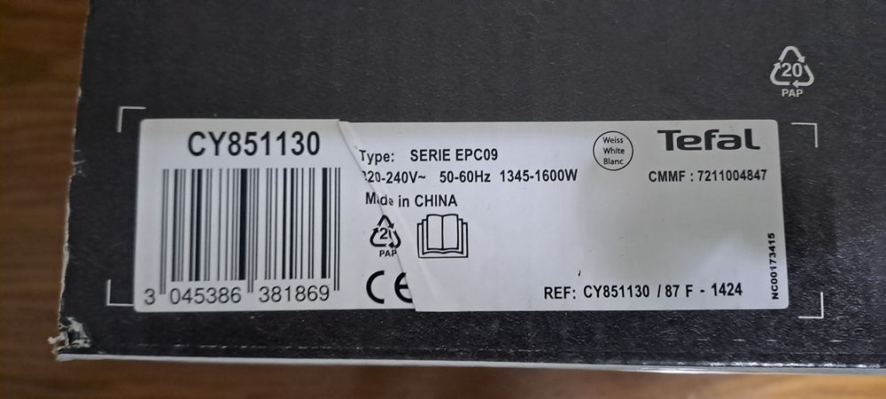 Tefal cook 4me+ extra crisp