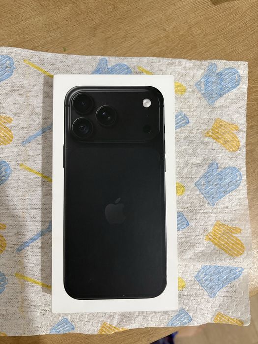Iphone 18 pro max 256 gb nano SIM+ eSIM black