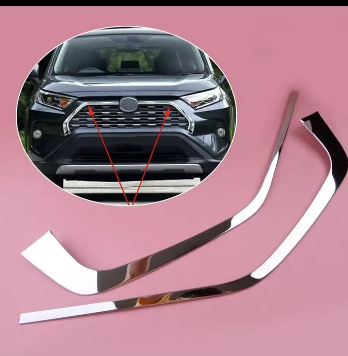 Ornament crom pentru Toyota rav4 modele după 2018