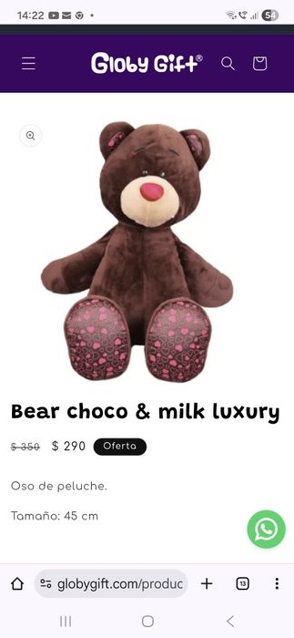 Urs de plus Choco&Milk Luxury Collection