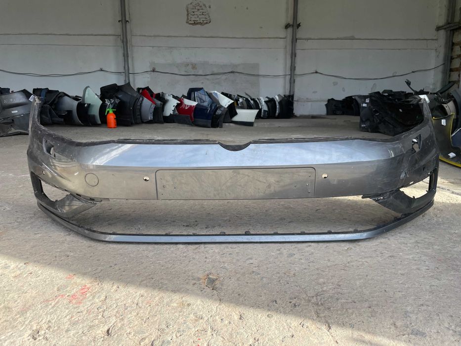 Оригинална броня за Volkswagen Golf Фолксваген Голф 2017-2020г Face2бр