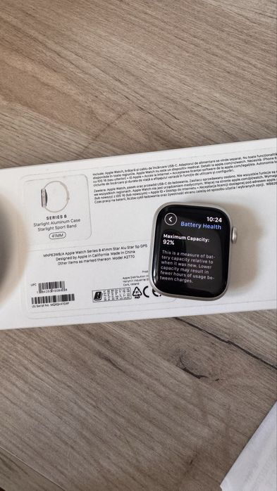 Apple Watch Series 8 GPS 41 mm Starlight