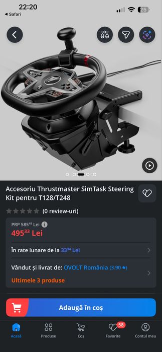suport thrustmaster simtask