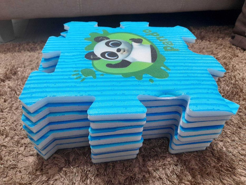 Covor Puzzle cu animalute (8 piese)