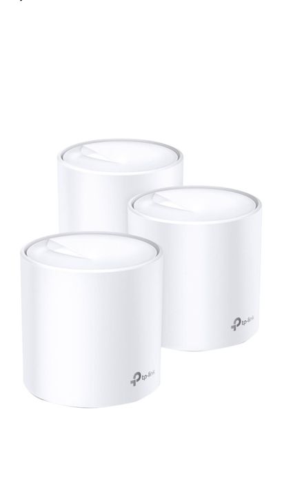 TP-Link DECO X60 AX3000 Whole Home Mesh Wi-Fi 6 802.11ax Wireless System (3-pack) DECO X60(3-PACK)