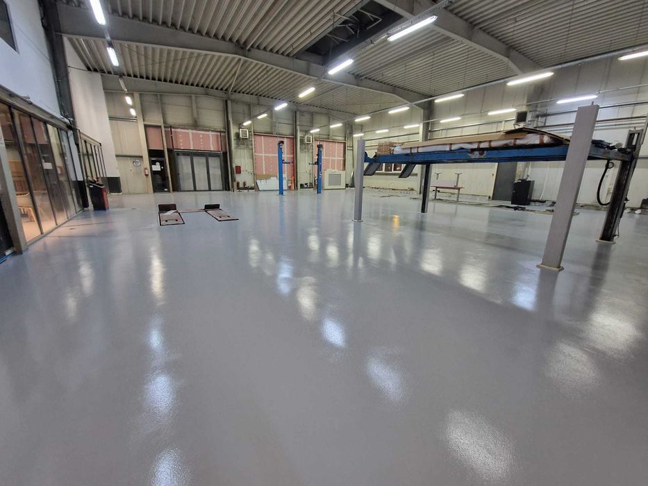 Pardoseli din rasina epoxidica-solutii pentru pardoseli