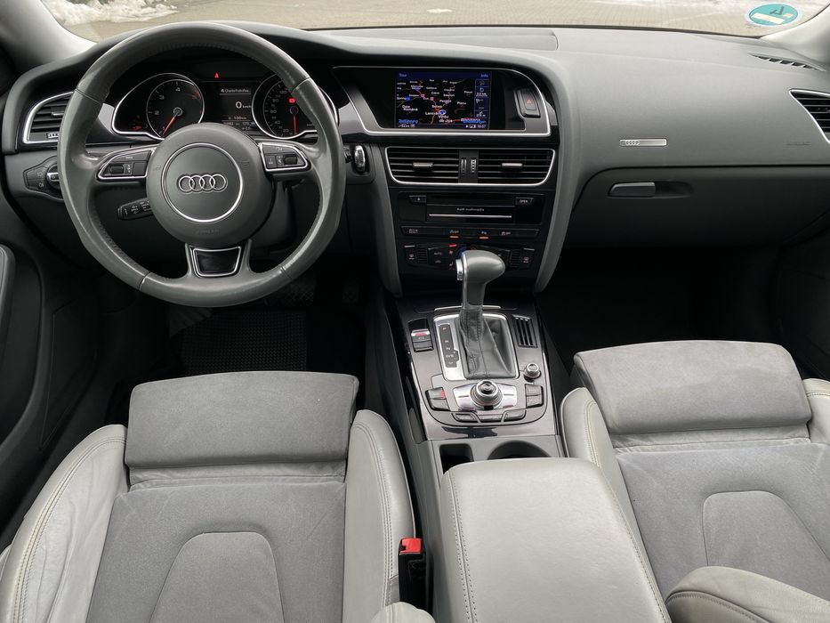 A5, 2014, Interior Alcantara side assit moduri de condus folloe me home