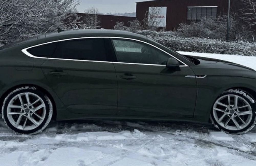 Jante r18 AUDI 100% originale +anvelope  noi M+S 245/40/r18(DOT2025)