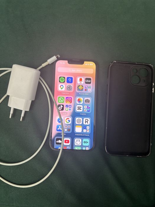 Iphone 14 128gb +husa+incarcator