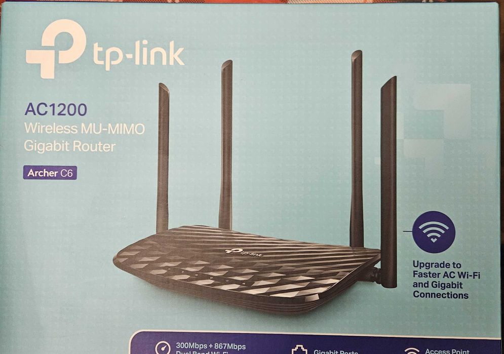 Vand Router TP-Link Archer C6 AC1200