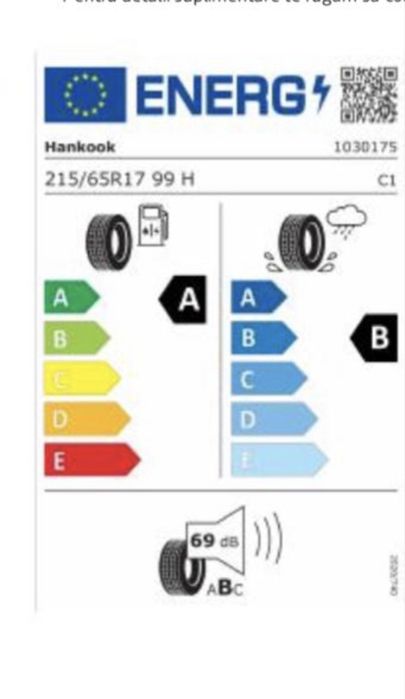 Anelope vara Hankook 215/65R/17..99H