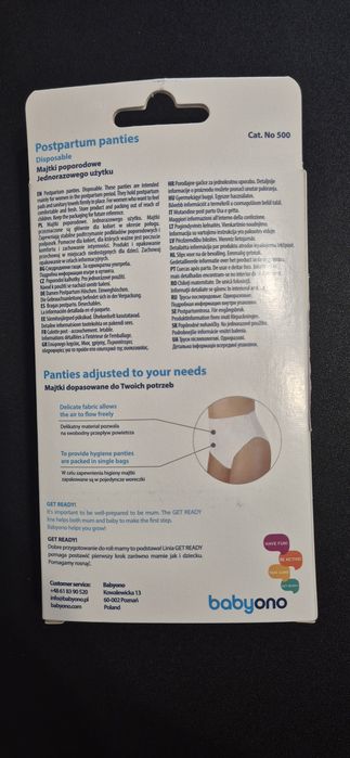 Pachet tampoane de sân + chiloți postnatali
