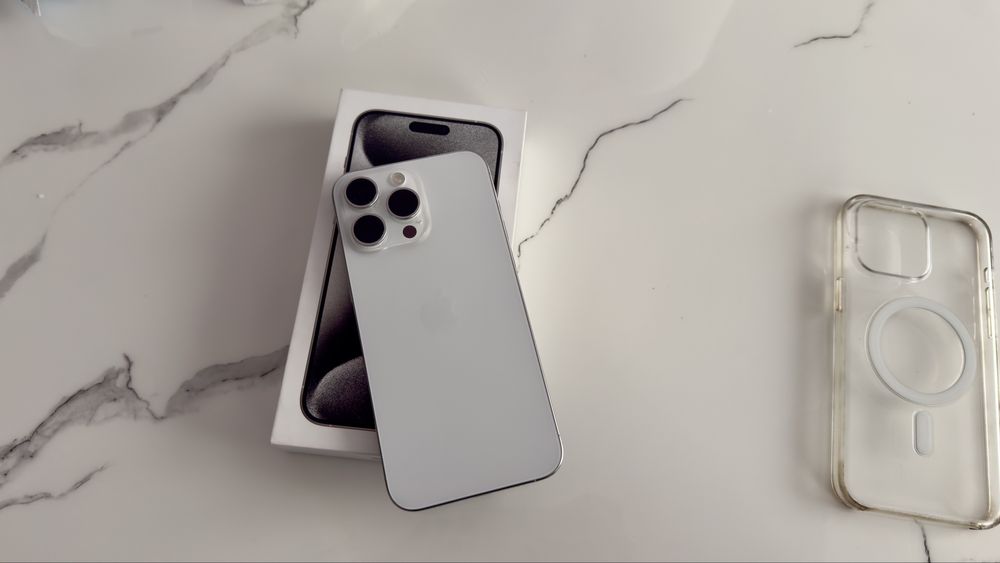 iPhone 15 Pro Max | 256GB | Perfect functional | White Titanium