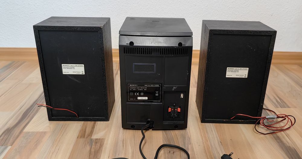 Sistem audio radio cd mp3 sistem micro Hi-Fi Sony CMT-FX300i