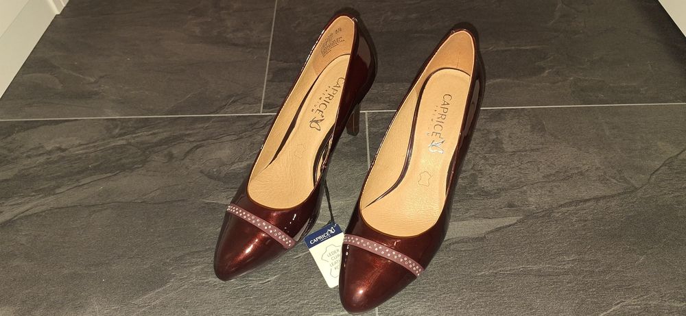 Pantofi piele naturala Caprice - NOI