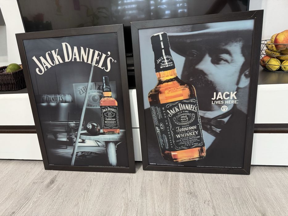 Tablouri editie limitata Jack Daniels (2008) - Sunt 3D/Holograma.