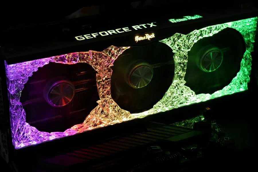 Видеокарта Palit GeForce RTX 3070 Ti GameRock