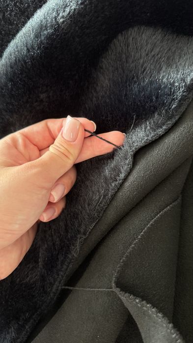 Шуба Zara экомех