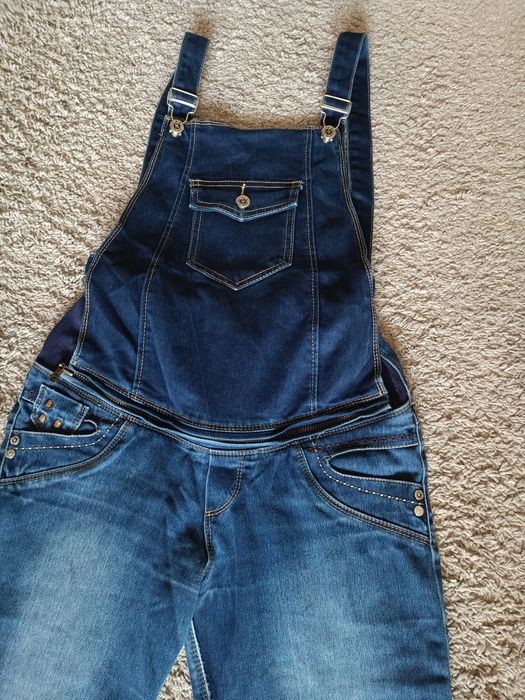 Джинсы-комбенезон для беременных