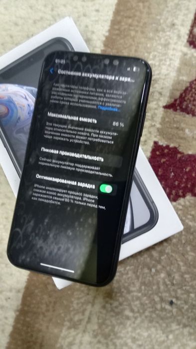 Iphone xr qora 128