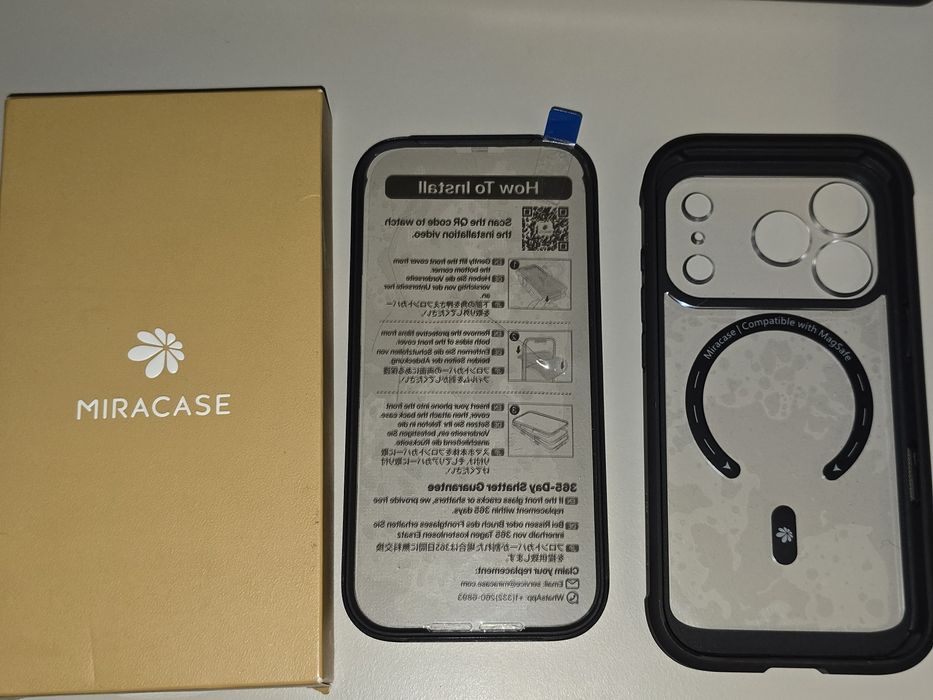 Husă Miracase 360° iPhone 17 Pro - Protecție Totală, MagSafe