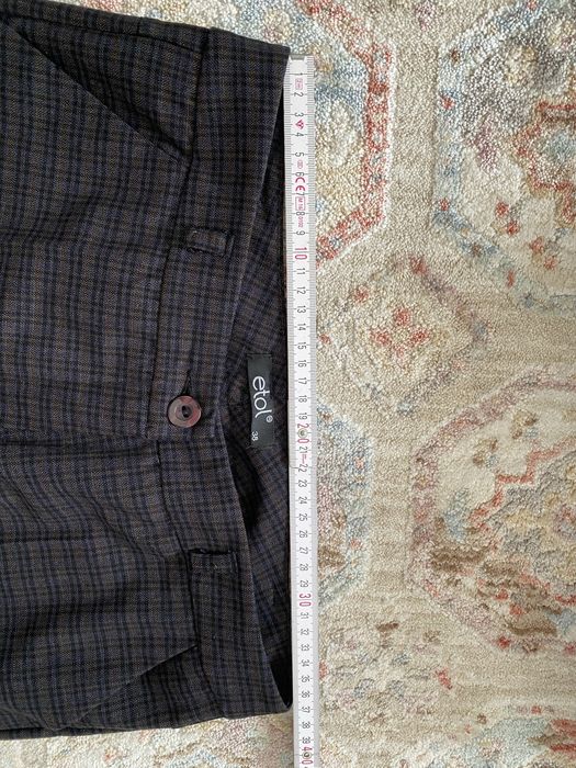 Брюки в клетку, размер S